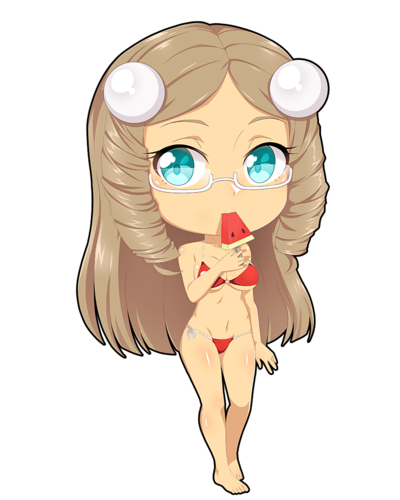 Sticker « Summer Vyschan (Chibi) »