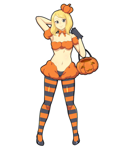 Sticker « Pumpkin Knichan »