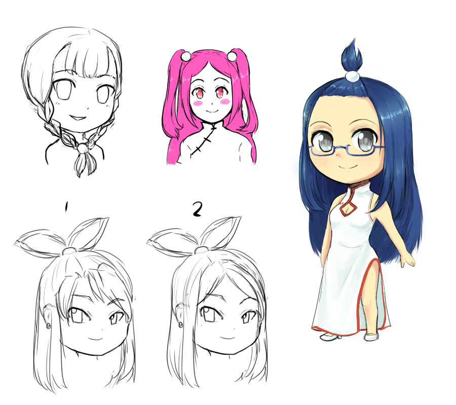 Early appearances of Lawchan, Enachan, Voxchan and Xiuchan (2013)